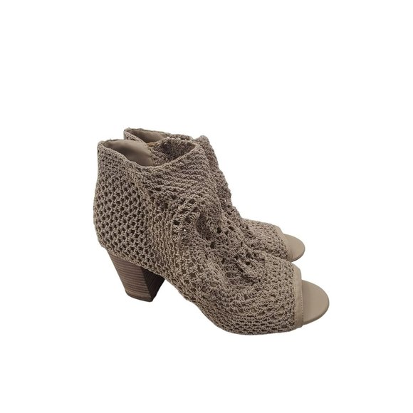 Jessica Simpson Tan Ankle Booties - Picture 1 of 7